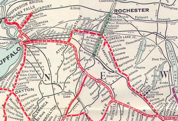 Buffalo and Rochester Divisions and Branches